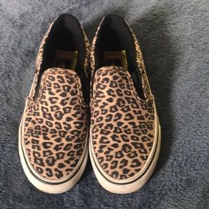 Leopard Print VANS